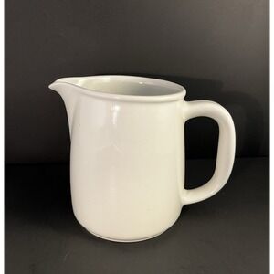 Vintage Arabia Finland White Pitcher FL-2 Kaj Franck MCM Scandinavian 1970 Jug